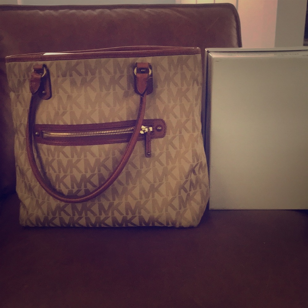 Tan bag
